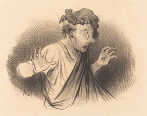 Ketä varten nämä käärmeet ovat... tekijältä Honoré Daumier