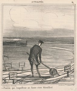 Kunhan kytkinmies ei suista mitään! tekijältä Honoré Daumier