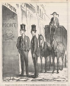 Kun otetaan herra de Girardinin titteli liian vakavasti... tekijältä Honoré Daumier
