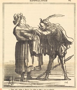Varo, rouva enemmistö! tekijältä Honoré Daumier