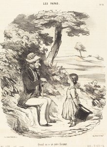Kun sinulla on pilailija-isä tekijältä Honoré Daumier