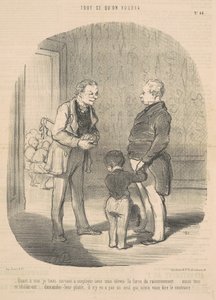 Mitä tulee minuun, haluan käyttää... päättelyn voimaa tekijältä Honoré Daumier