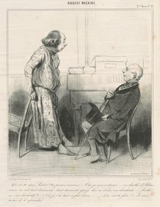 Mikä sinua vaivaa, Robert? ... tekijältä Honoré Daumier