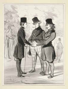Mikä onnellinen tapaaminen tekijältä Honoré Daumier