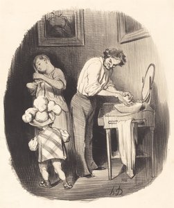 Kuinka mukava hän onkaan, Dodore... tekijältä Honoré Daumier