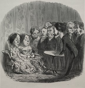 Räppäys Spirits tekijältä Honoré Daumier