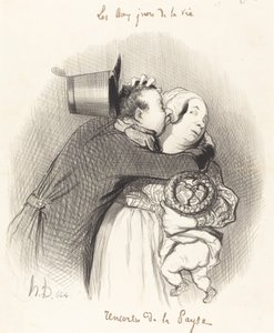 Maan tapaaminen tekijältä Honoré Daumier