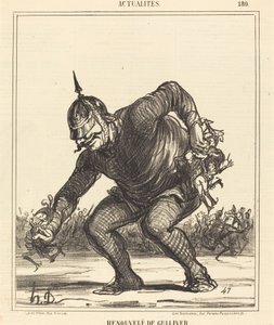 Uusittu Gulliverin toimesta tekijältä Honoré Daumier