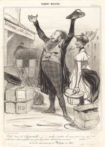 Hei! Vieraanvaraisuuden maa... tekijältä Honoré Daumier