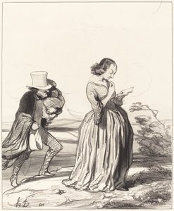 Saperlotte!... jonka haluaisin... että vaimoni oli lopettanut... tekijältä Honoré Daumier