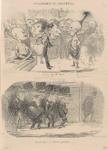 Ilta herra Dupinissa tekijältä Honoré Daumier