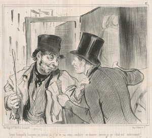 Lepää rauhassa porvari, me tiedämme tekijältä Honoré Daumier