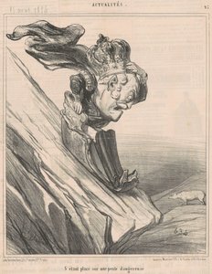 Seisottuaan vaarallisella rinteellä tekijältä Honoré Daumier