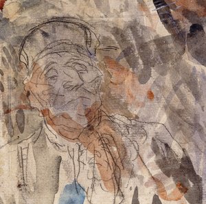 Lakimiehen opiskelu; Etude d "un Avocat; Honore Daumier tekijältä Honoré Daumier