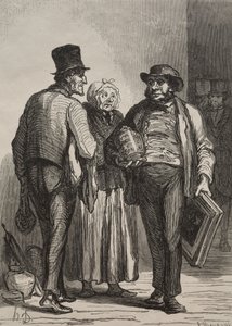Huutokauppahuone: Kauppiaat. tekijältä Honoré Daumier