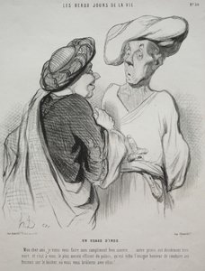 Elämän kauniit päivät, levy 30: Intialainen tapa tekijältä Honoré Daumier