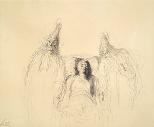 Imaginary Invalid tekijältä Honoré Daumier