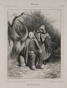 Invalidit, 1835. tekijältä Honoré Daumier