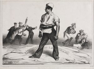 The Monthly Association (levy 20): Älä sekaannu siihen! tekijältä Honoré Daumier
