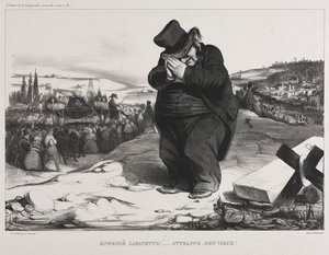 The Monthly Association (levy 22): Failed Lafayette! Se palvelee sinua oikein, vanha ystäväni! tekijältä Honoré Daumier