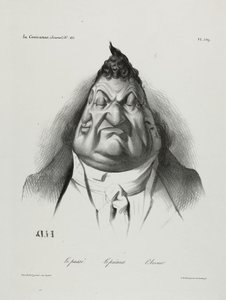 Menneisyys, nykyisyys, tulevaisuus, levy 349, 1834 tekijältä Honoré Daumier