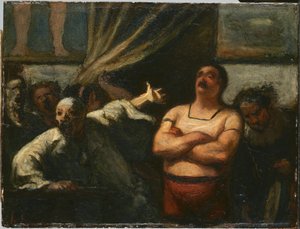 Vahva mies tekijältä Honoré Daumier