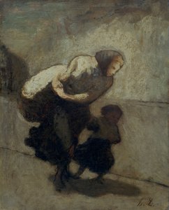 Raskas taakka, 1828-1879 tekijältä Honoré Daumier