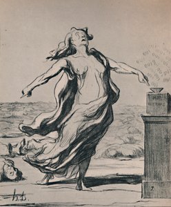 This Has Killed That, 1871, 1946 tekijältä Honoré Daumier