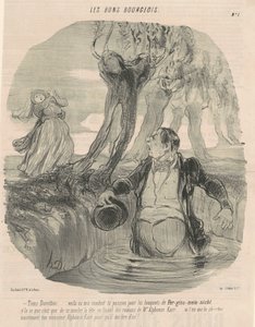 Hei Dorothée... Minua on johdettu tänne... tekijältä Honoré Daumier