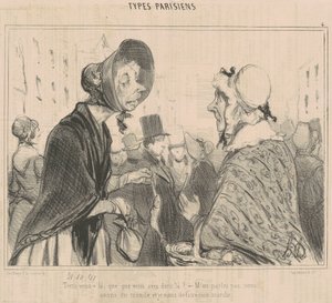Noniin, mitä sinulla on? tekijältä Honoré Daumier