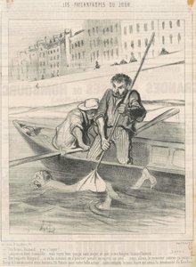 Vedä ylös, Gaspard... sieltä tulee enemmän... tekijältä Honoré Daumier
