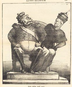 Liian kapea kahdelle tekijältä Honoré Daumier