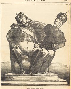 Liian kapea kahdelle tekijältä Honoré Daumier