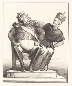 Liian kapea kahdelle tekijältä Honoré Daumier