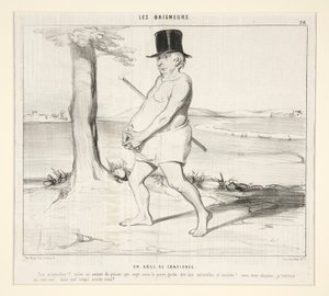 Luottamuksen rikkominen. Kurja!! ryöstää vankilasta lakimies, joka ui luonnon- ja yhteiskuntalakien turvassa! tekijältä Honoré Daumier