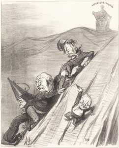 Vaarallinen tie tekijältä Honoré Daumier