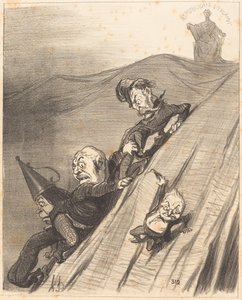Vaarallinen tie tekijältä Honoré Daumier