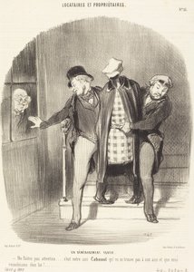 Hiljainen liike tekijältä Honoré Daumier