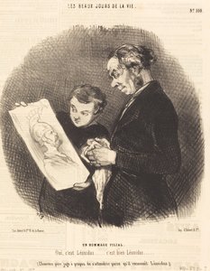 Lapsellinen kunnianosoitus tekijältä Honoré Daumier