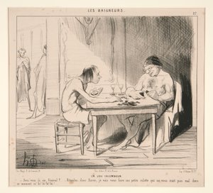 Hieno sana. Onko sinulla kuusi, kenraali? tekijältä Honoré Daumier