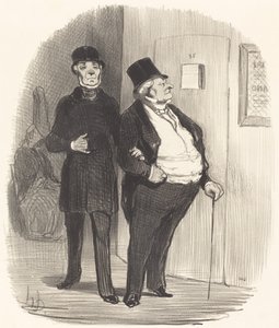 Edustuksen päivä... tekijältä Honoré Daumier