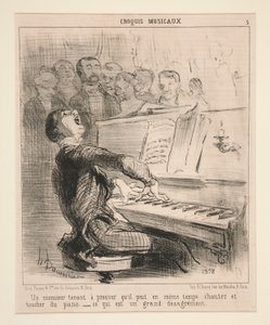 Herrasmies, joka haluaa todistaa sen tekijältä Honoré Daumier