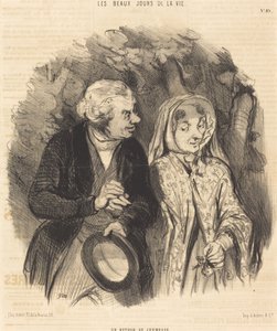 Paluu nuoruuteen tekijältä Honoré Daumier