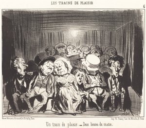 Nautintojuna tekijältä Honoré Daumier