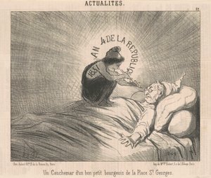 Painajainen ... St. Georgen paikan porvaristo tekijältä Honoré Daumier