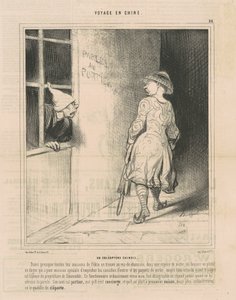 Kiinalainen kovakuoriainen tekijältä Honoré Daumier