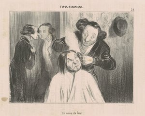 Laukaus! tekijältä Honoré Daumier
