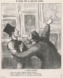 Un pintor capritxós finlandès tekijältä Honoré Daumier