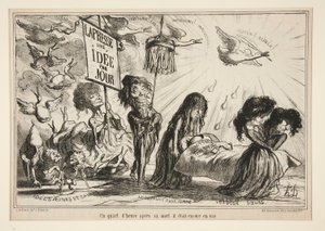 Neljännesosa tekijältä Honoré Daumier