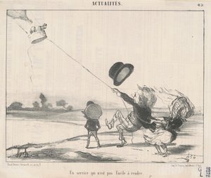 Palvelu... ei ole helppo tarjota tekijältä Honoré Daumier